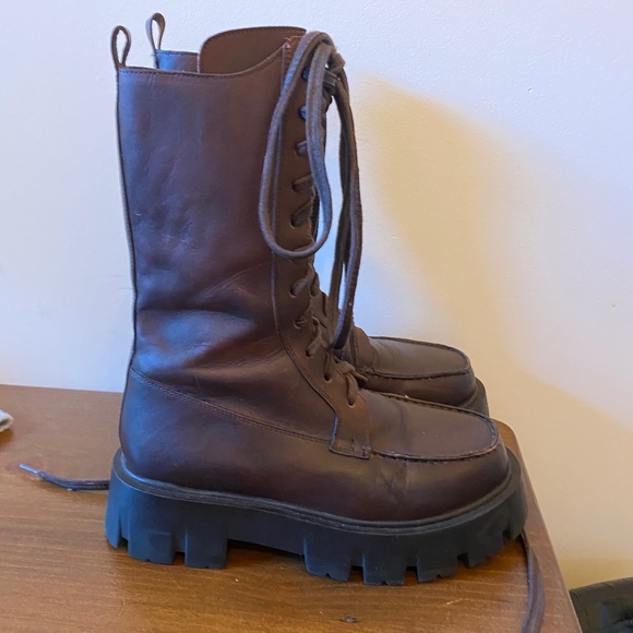 Free People Jones Lug Sole Combat Boot - Picture 5 of 11